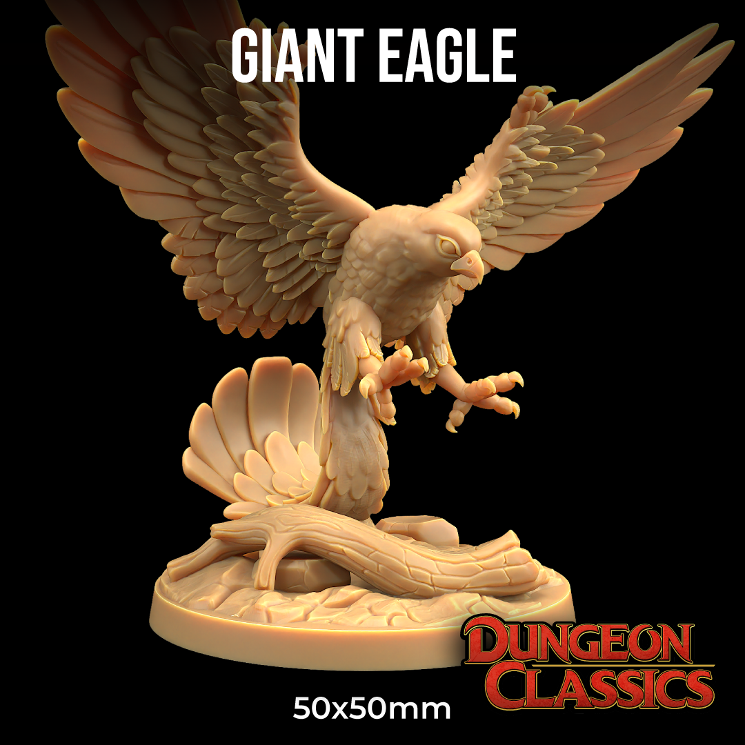 Giant Eagle | PRESUPPORTED | Dungeon Classics